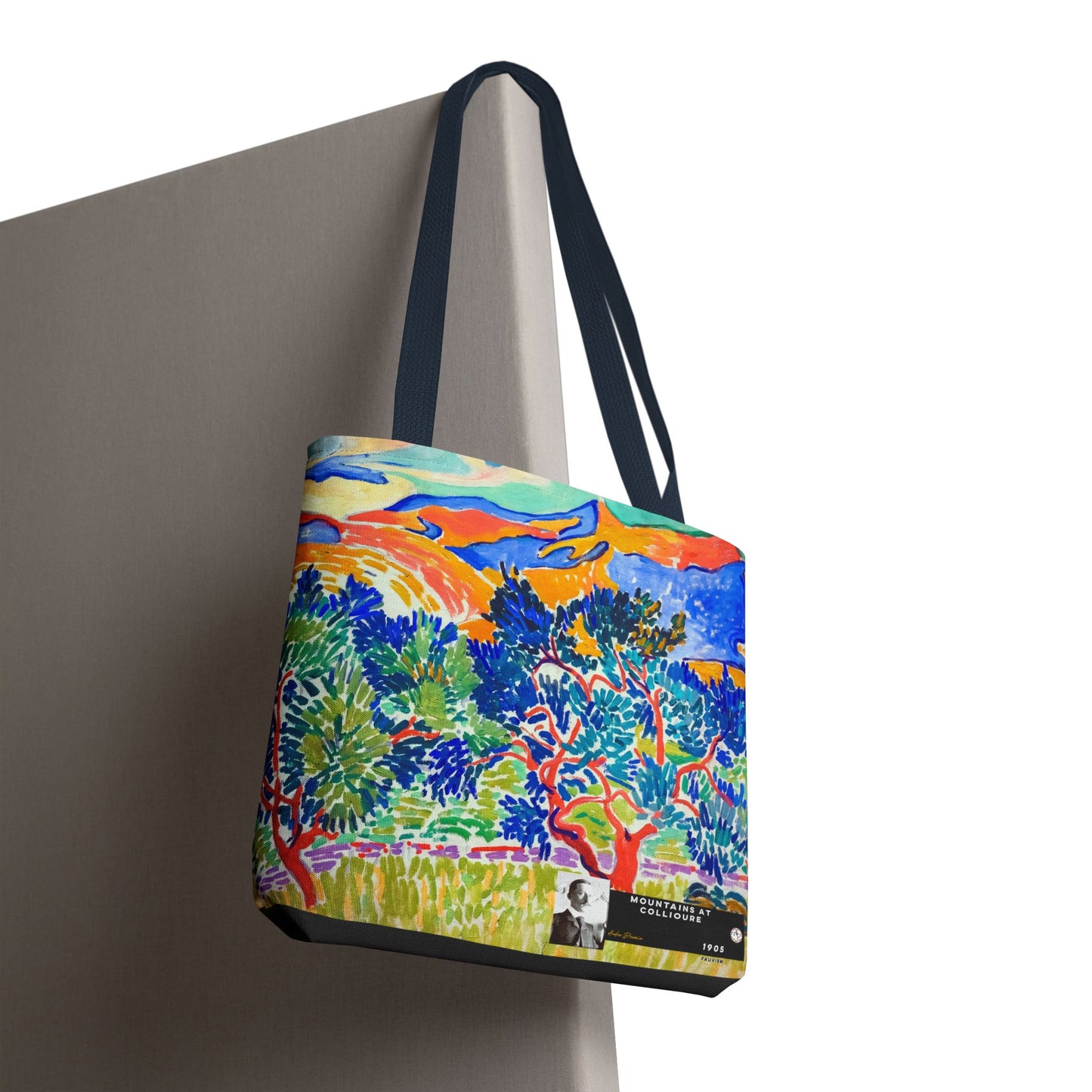 Derain, André - Mountains at Collioure (1905) - Tote Bag