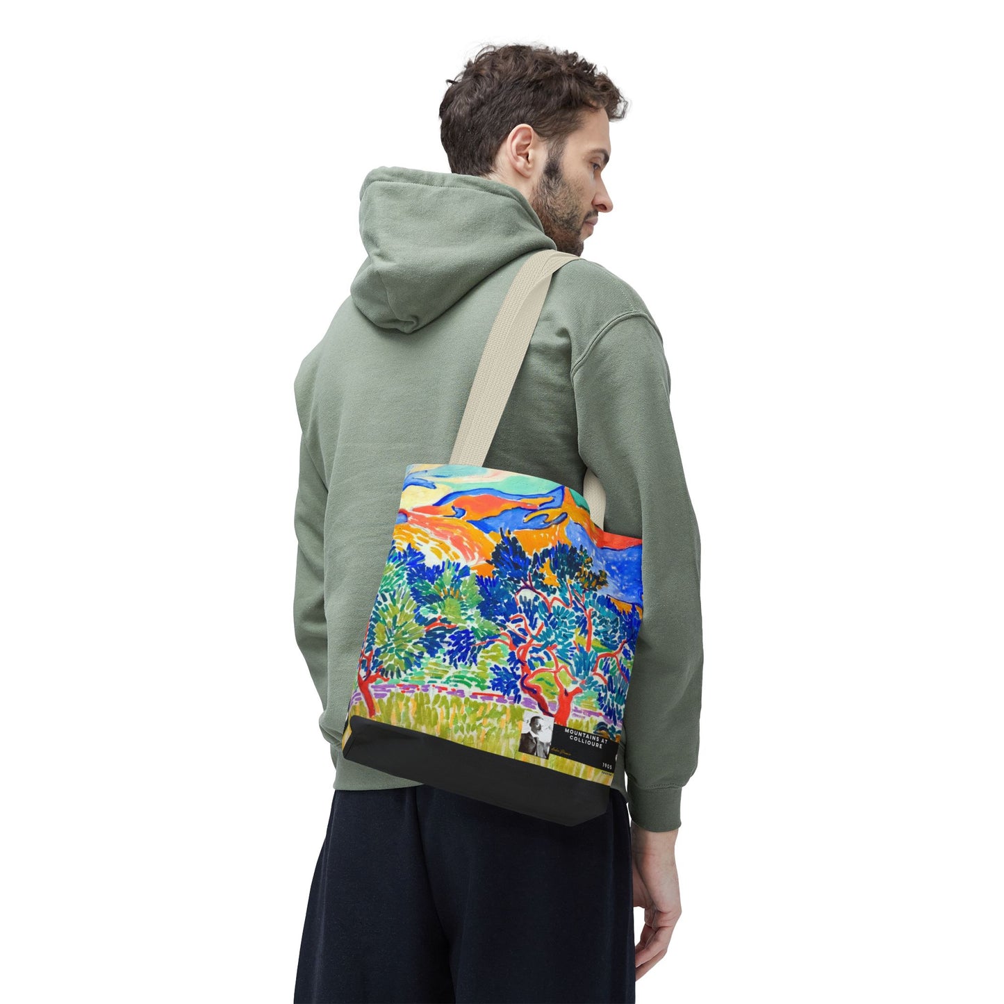 Derain, André - Mountains at Collioure (1905) - Tote Bag
