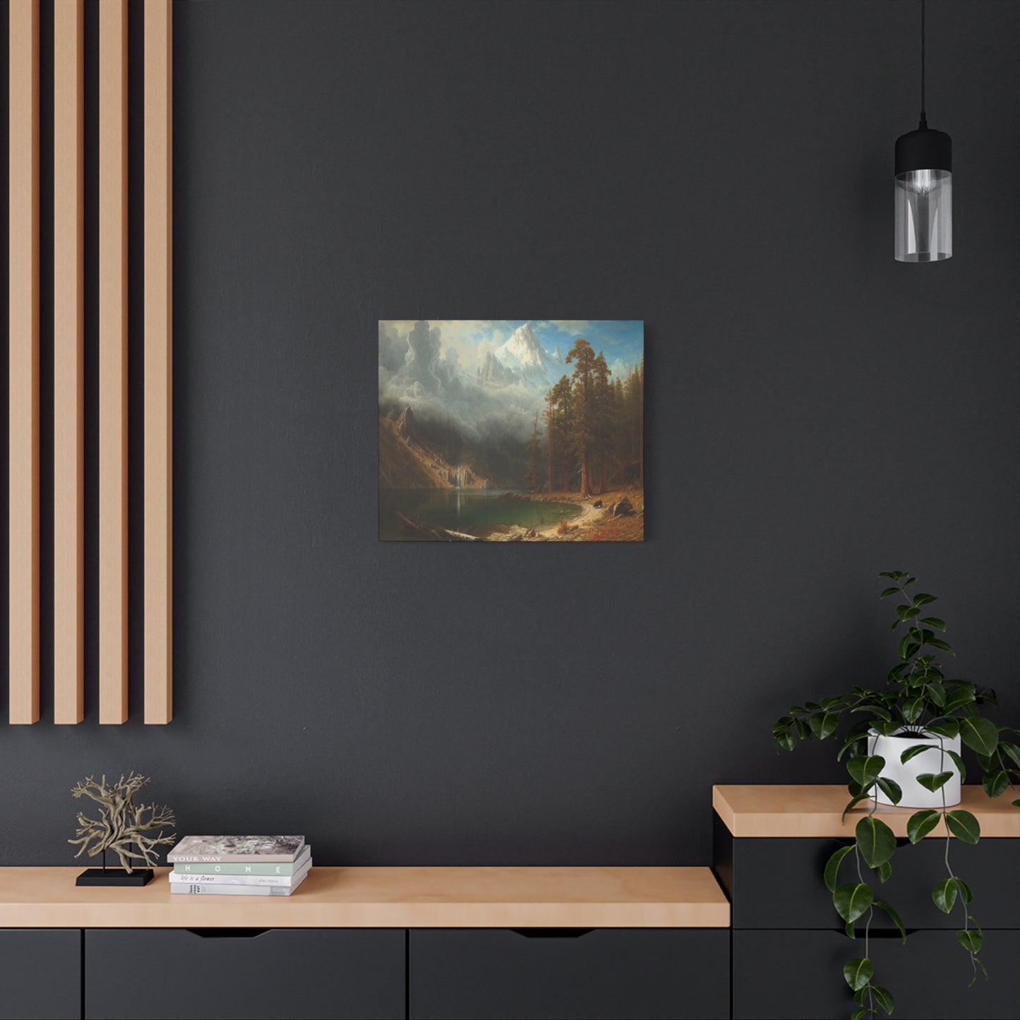 Bierstadt, Albert - Mount Corcoran (1877)- Canvas Block, unframed