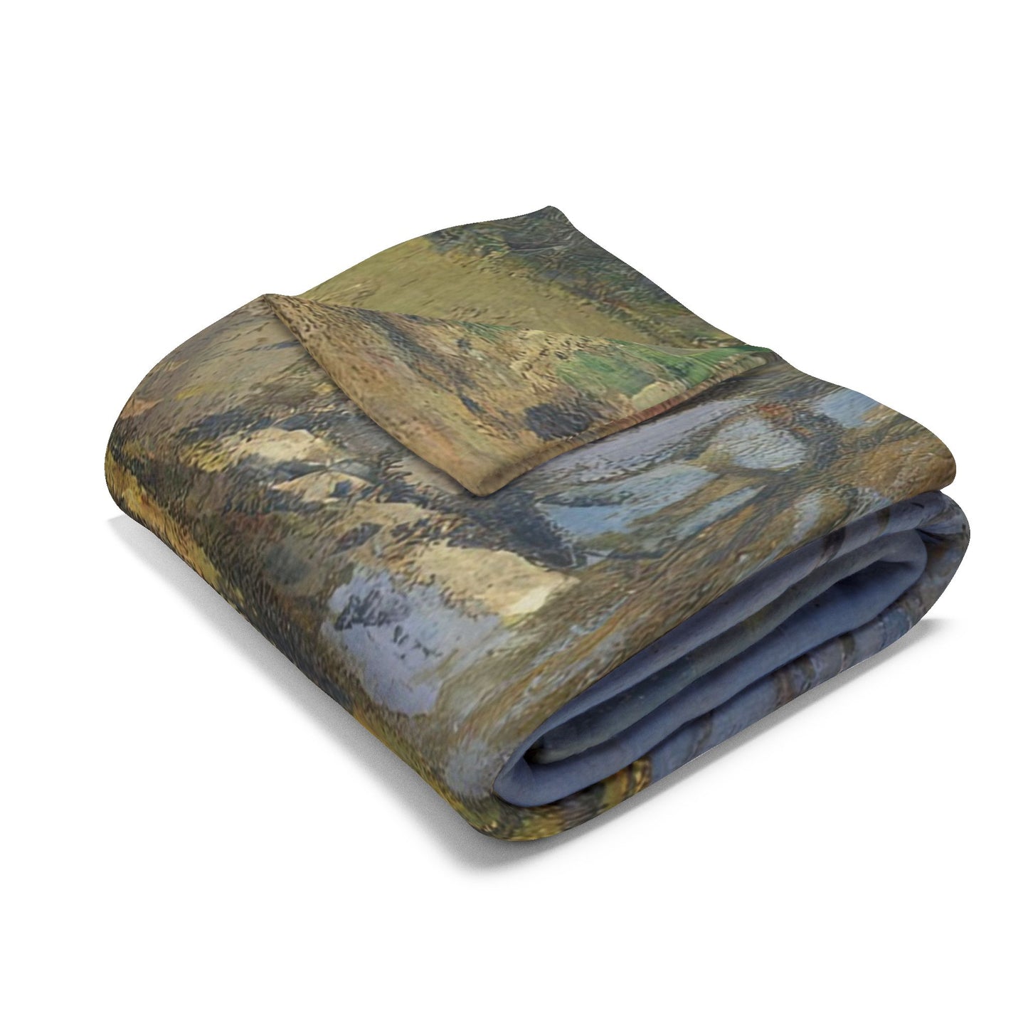 Cézanne, Paul - The House of the Hanged Man, Auvers-sur-Oise (1874) - Arctic Fleece Blanket