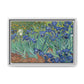 Van Gogh, Vincent - Irises (1889) - Matte Canvas, Framed