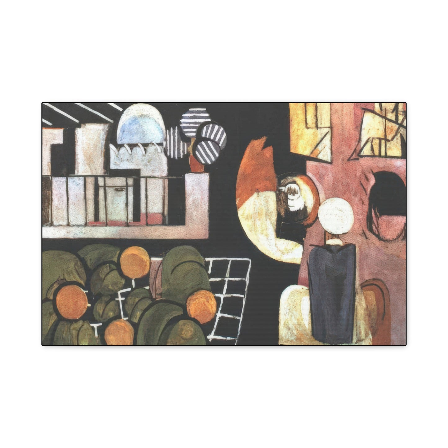 Matisse, Henri - The Moroccans (1916) - Canvas Block, unframed