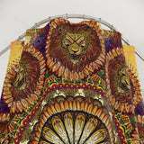 Lion Summer Mandala - Shower Curtains