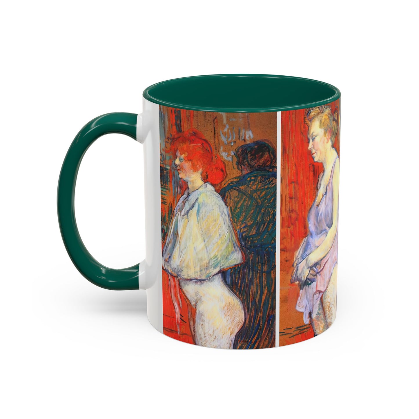 Toulouse-Lautrec, Henri - The Medical Inspection (1894) - Colorful Accent Mugs