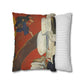 Gauguin, Paul - Vision of the Sermon (Jacob Wrestling with the Angel) (1888) - Suede Square Pillowcase