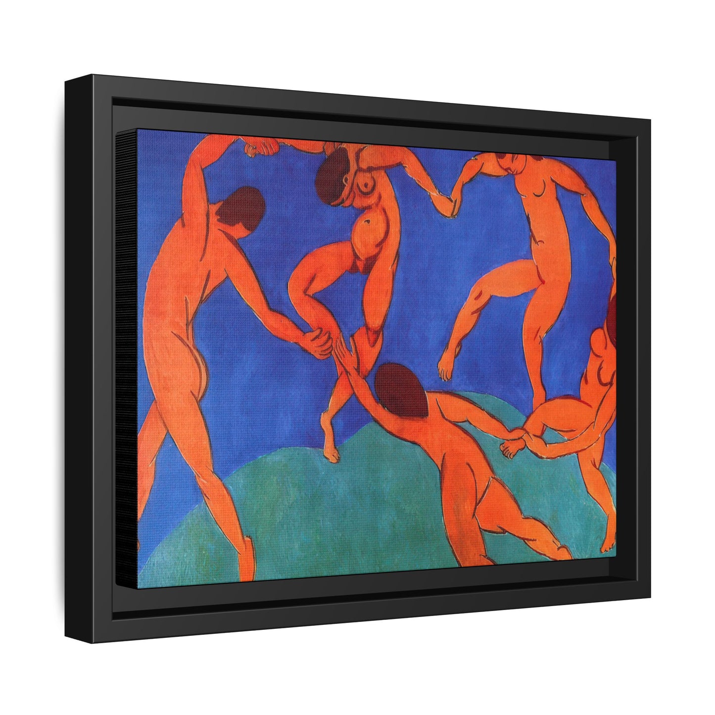 Matisse, Henri - Dance (II) (1910) - Matte Canvas, Framed