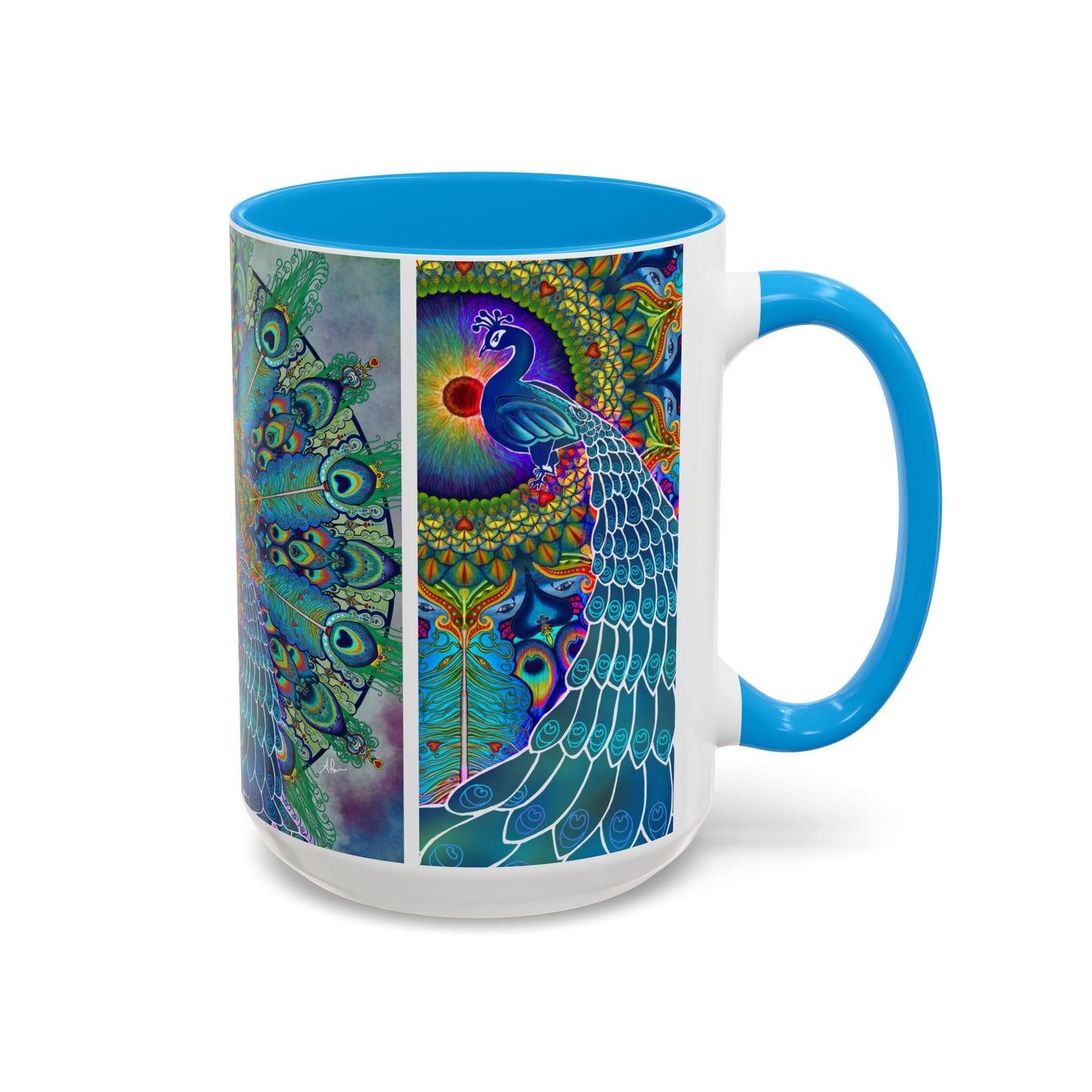 Pacio, Adam - Melek Taus Mandala - Colorful Accent Mugs