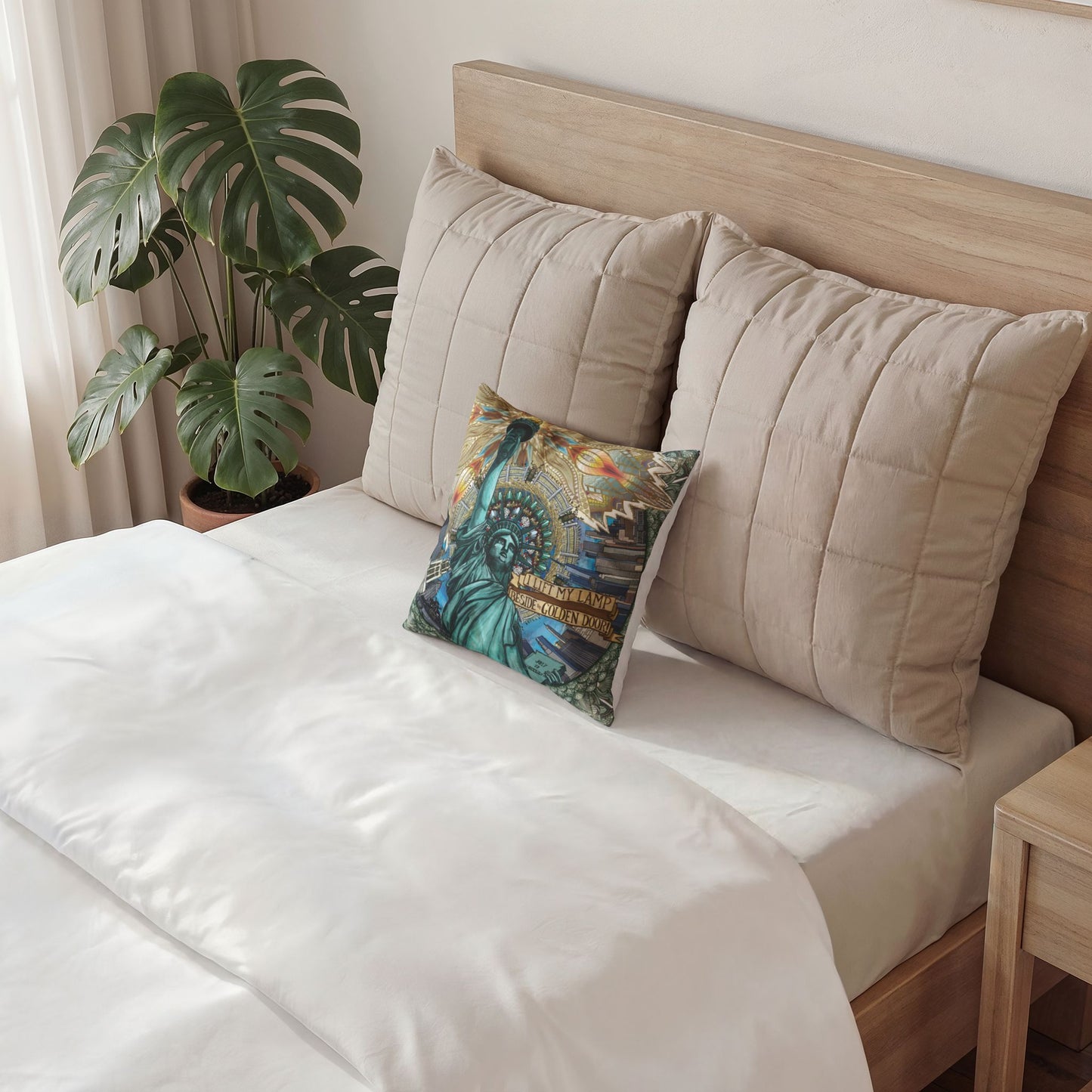 Pacio, Adam - Liberty Mandala - Poly Velvet Pillow