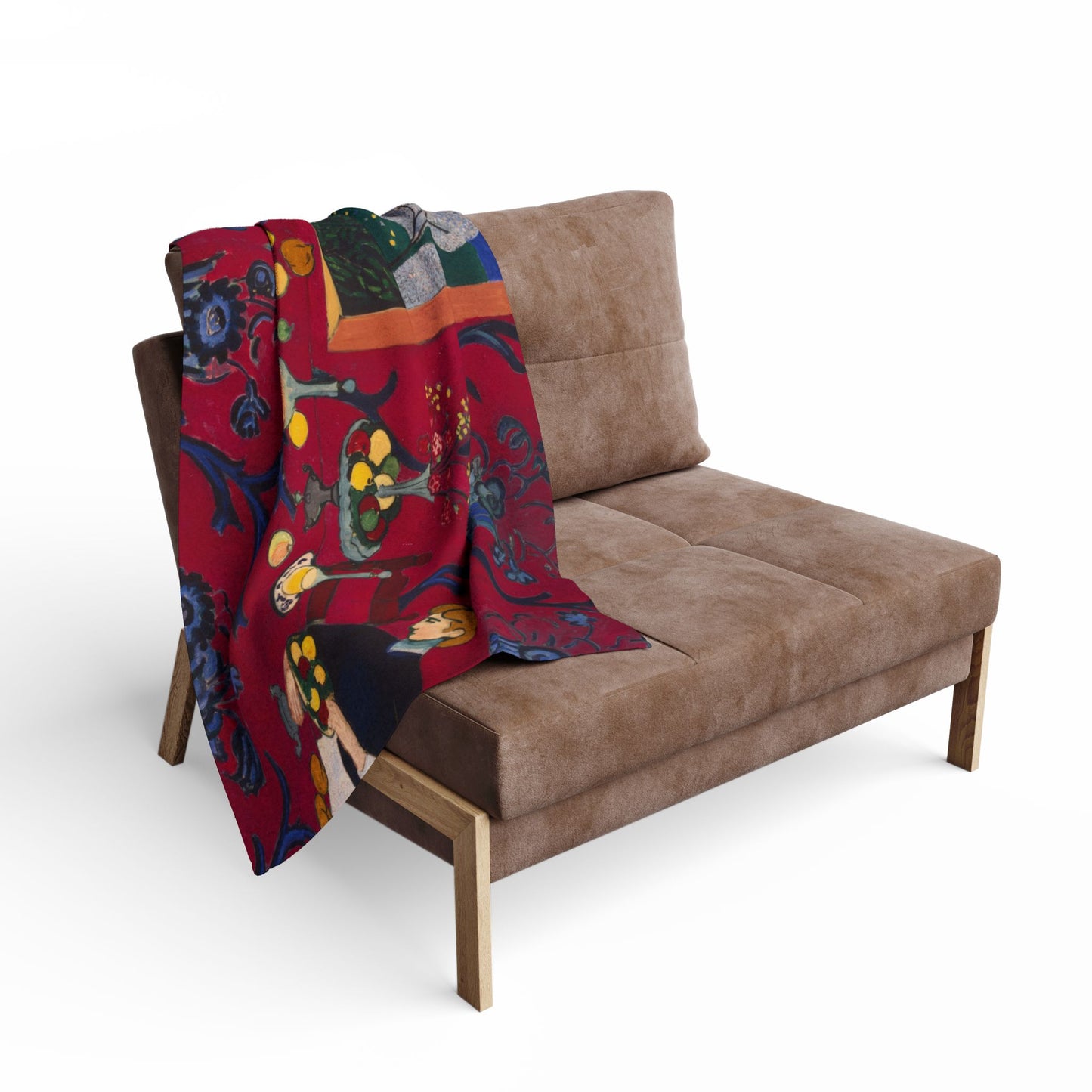 Matisse, Henri - The Dessert Harmony in Red (1908) - Arctic Fleece Blanket