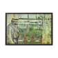 Morisot, Berthe - Eugene Manet on the Isle of Wight (1875) - Matte Canvas, Framed