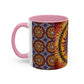 Pacio, Adam - Solar Disc Mandala - Colorful Accent Mugs