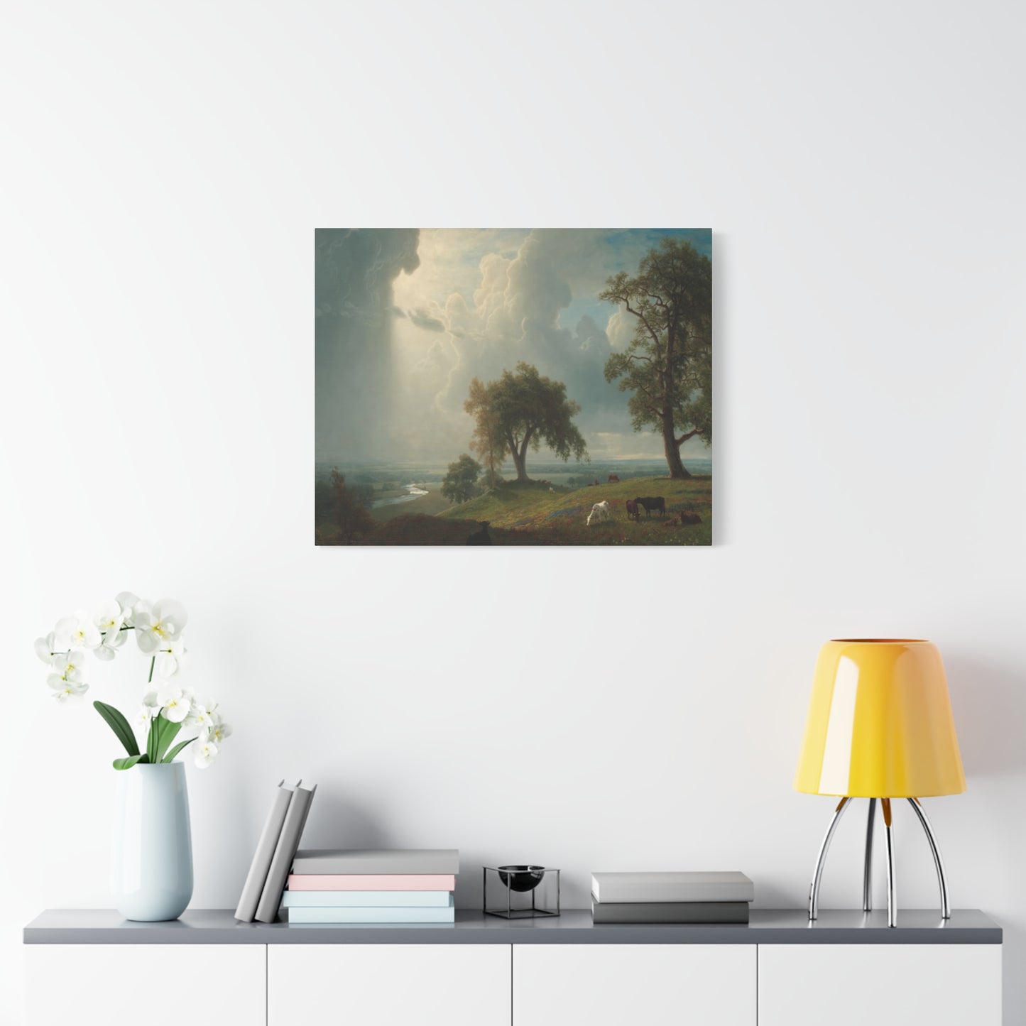 Bierstadt, Albert - California Spring (1875) - Canvas Block, unframed