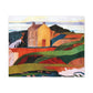 Filiger, Charles - The Hangman’s House (1891) - Canvas Block, unframed