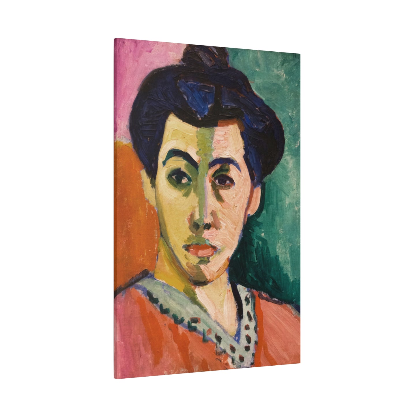 Matisse, Henri - The Green Stripe (1905) - Canvas Block, unframed