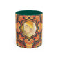 Filiger, Charles - Woman’s Head with Closed Eyes (1893) - Colorful Accent Mugs