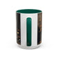 Courbet, Gustave - The Painter’s Studio (1855) - Colorful Accent Mugs
