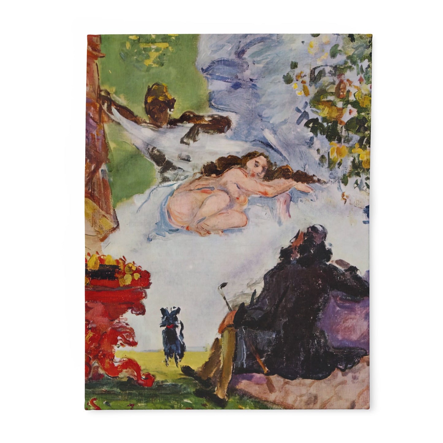 Cézanne, Paul - A Modern Olympia (1874) - Arctic Fleece Blanket