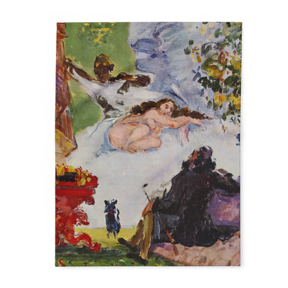 Cézanne, Paul - A Modern Olympia (1874) - Arctic Fleece Blanket