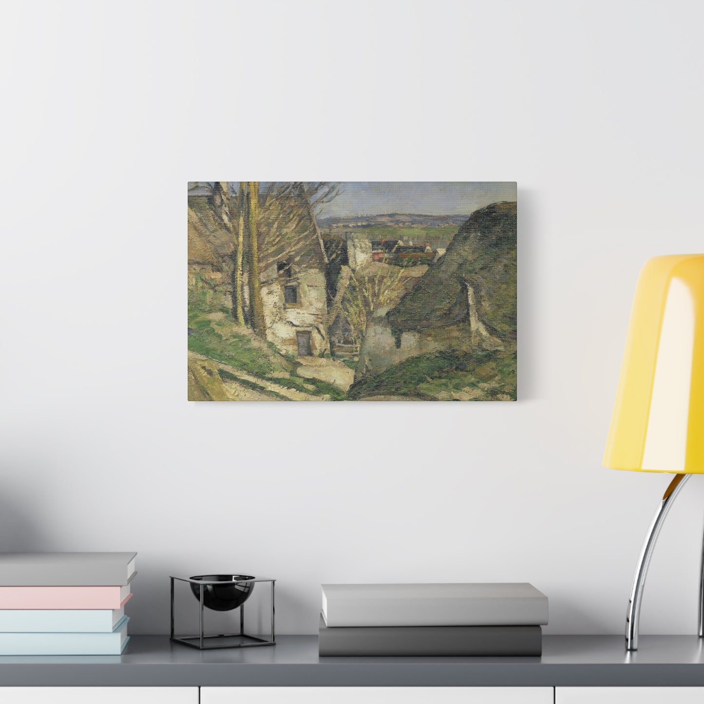 Cézanne, Paul - The House of the Hanged Man (1874) - Canvas Block, unframed