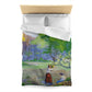 Ranson, Paul - Picking Flowers (1890) - Microfiber Duvet Cover
