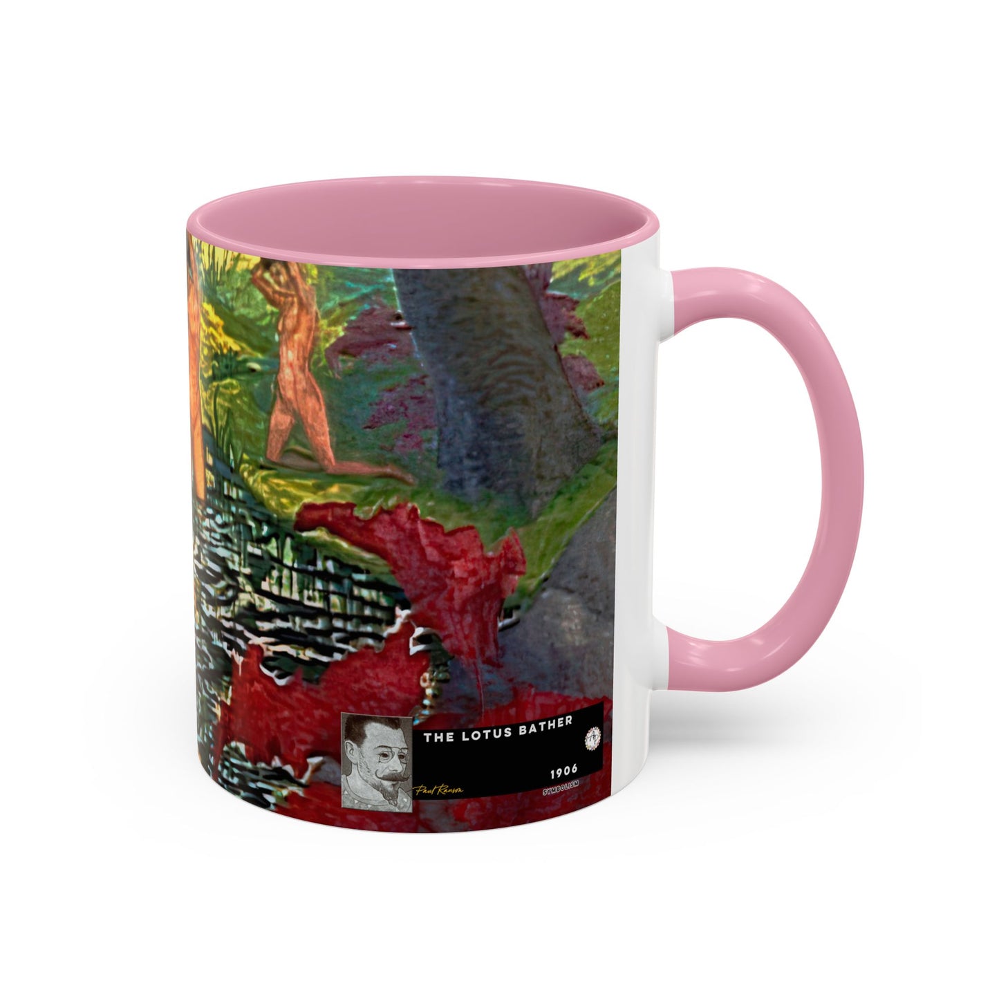 Ranson, Paul - The Lotus Bather (1906) - Colorful Accent Mugs