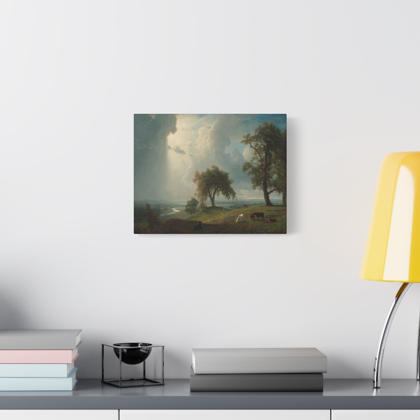 Bierstadt, Albert - California Spring (1875) - Canvas Block, unframed