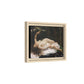 Courbet, Gustave - Woman with a Parrot (1866) - Matte Canvas, Framed
