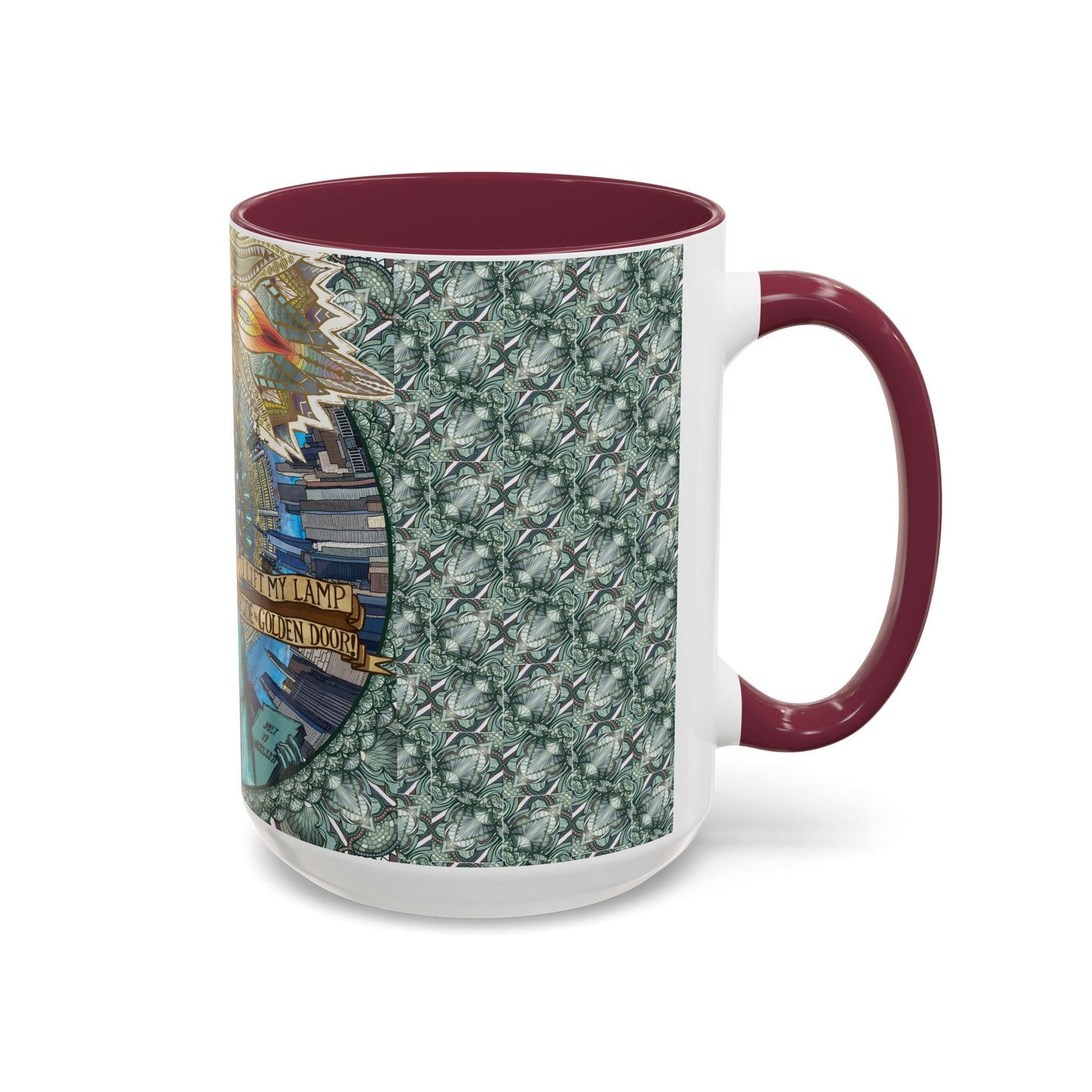 Pacio, Adam - Liberty Mandala - Colorful Accent Mugs