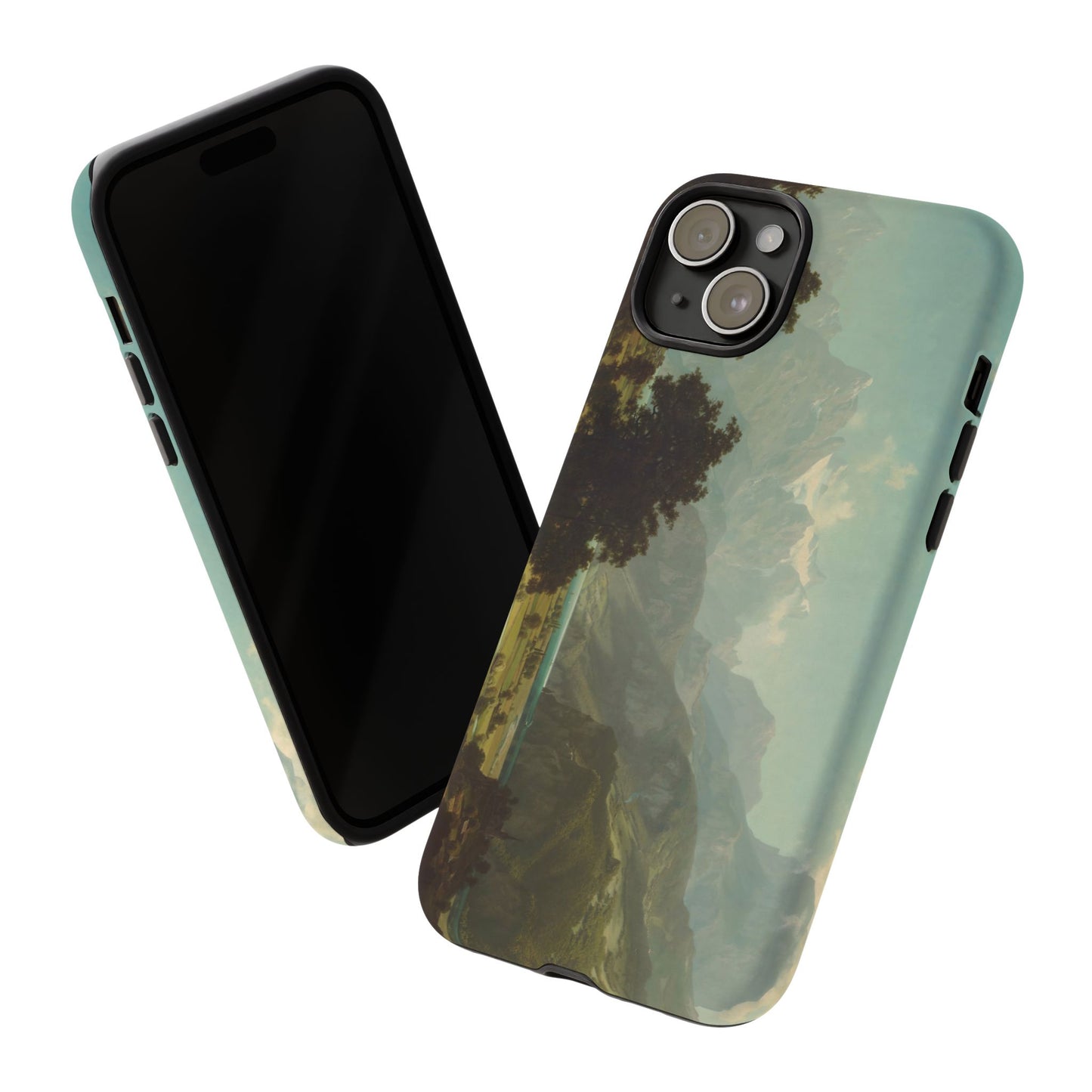 Bierstadt, Albert - Lake Lucerne (1858) - Tough Phone Cases