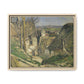 Cézanne, Paul - The House of the Hanged Man, Auvers-sur-Oise (1874) - Matte Canvas, Framed