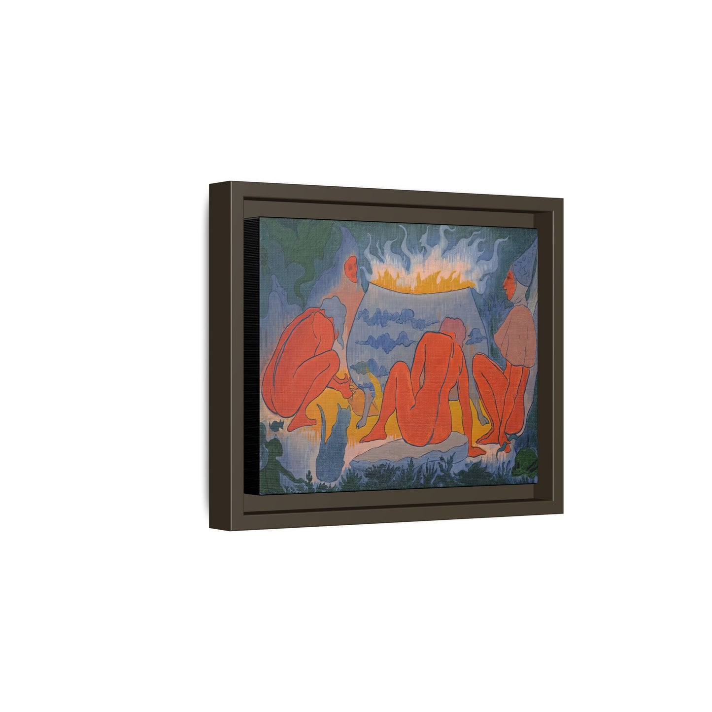 Ranson, Paul - Witches Around the Fire (1891) - Matte Canvas, Framed