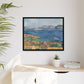 Cézanne, Paul - The Bay of Marseille, Seen from L'Estaque (1885) - Matte Canvas, Framed