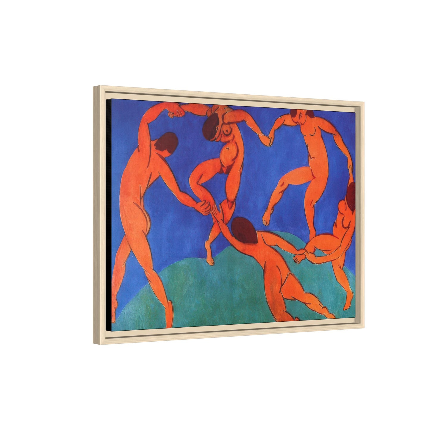 Matisse, Henri - Dance (II) (1910) - Matte Canvas, Framed