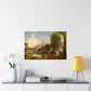 Cole. Thomas - The Voyage of Life: Youth (1842) - Satin Posters