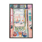 Matisse, Henri - Open Window, Collioure (1905) - Matte Canvas, Framed