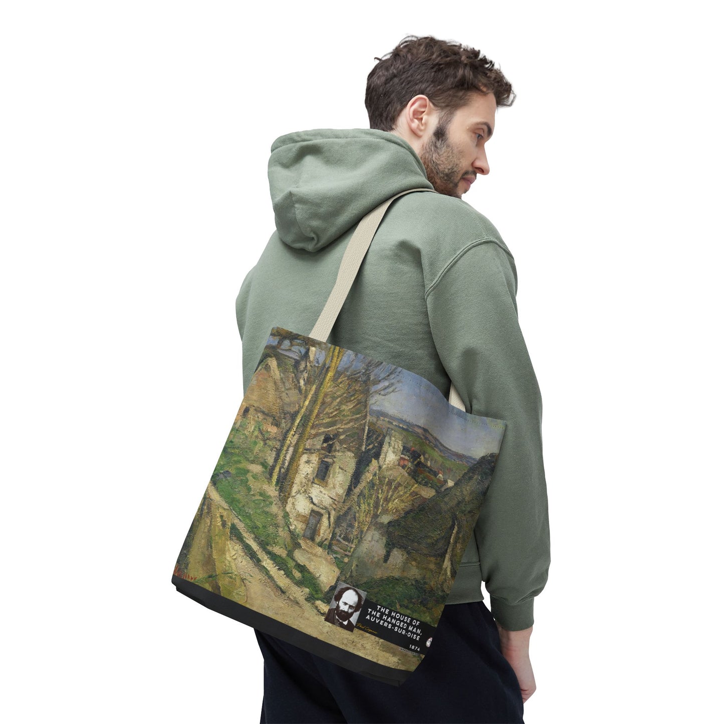 Cézanne, Paul - The House of the Hanged Man, Auvers-sur-Oise (1874) - Tote Bag