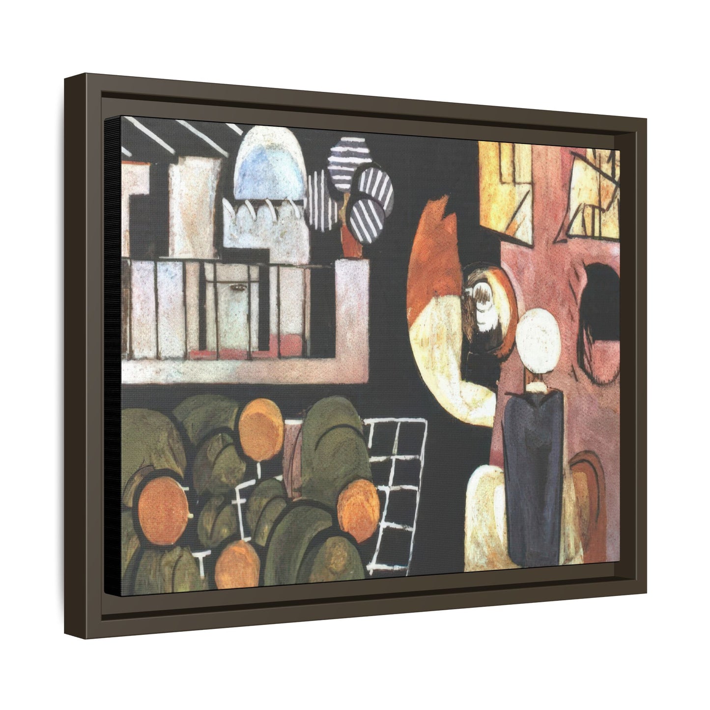 Matisse, Henri - The Moroccans (1916) - Matte Canvas, Framed