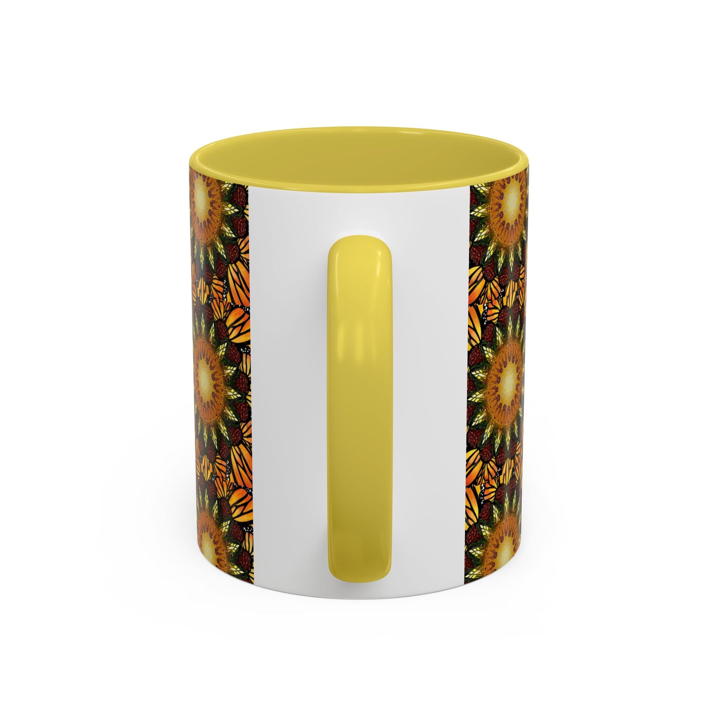 Pacio, Adam - Monarch Butterfly Mandala - Colorful Accent Mugs