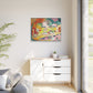 Matisse, Henri - The Joy of Life (1905) - Matte Canvas, Framed