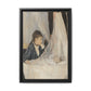 Morisot, Berthe - The Cradle (1872) - Matte Canvas, Framed