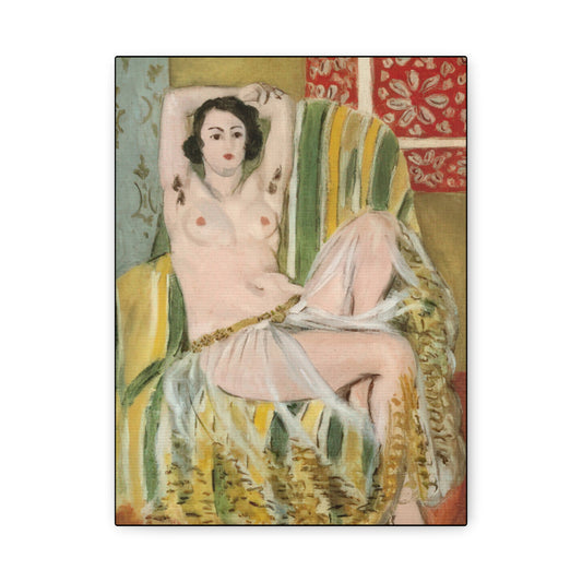Matisse, Henri - Odalisque with Raised Arms (1923) - Canvas Block, unframed
