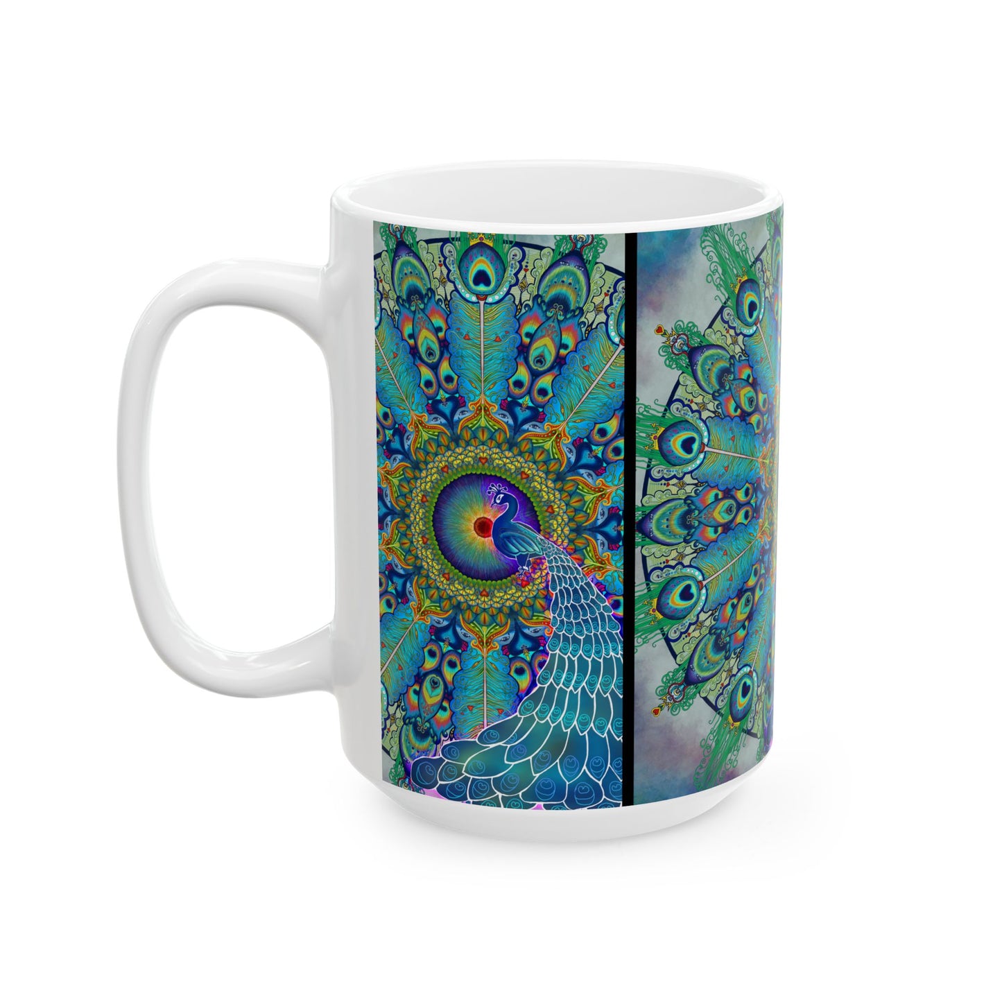 Pacio, Adam - Melek Taus Mandala - Ceramic Mug