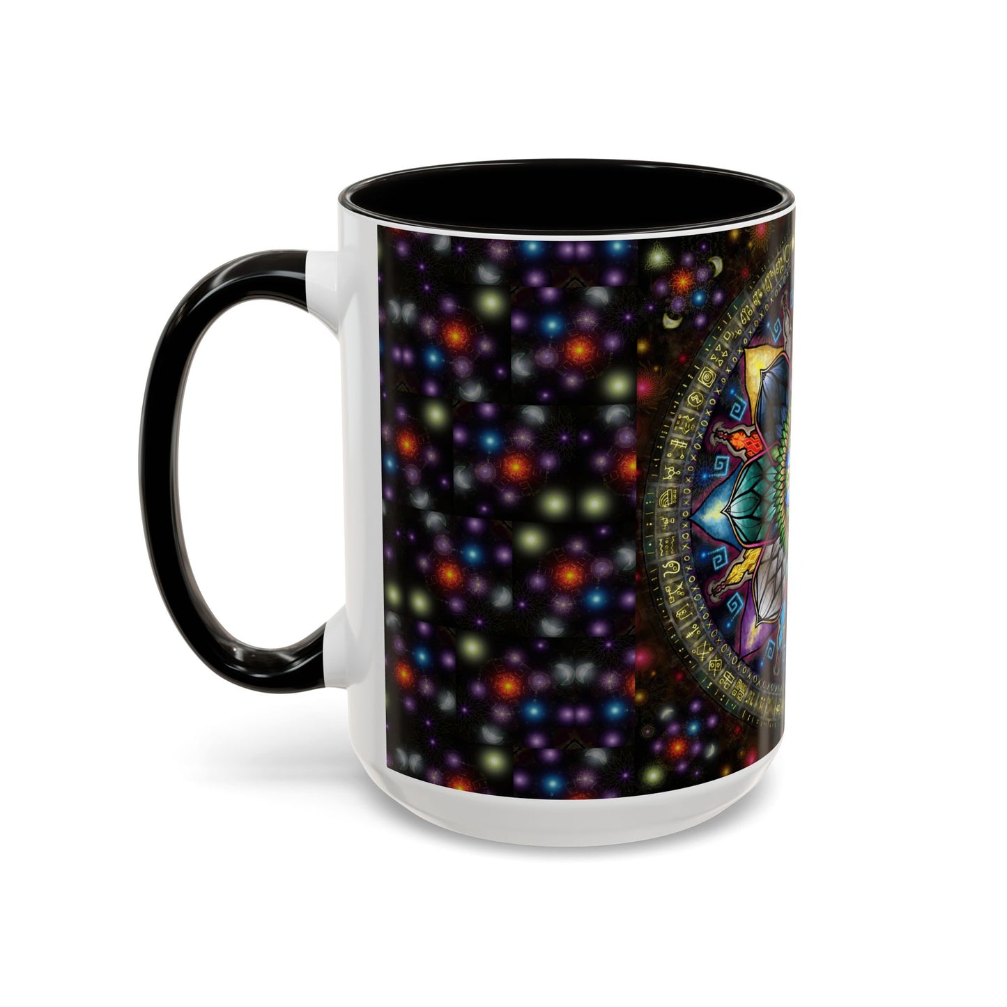 Pacio, Adam - Mystic Jewel Mandala - Colorful Accent Mugs