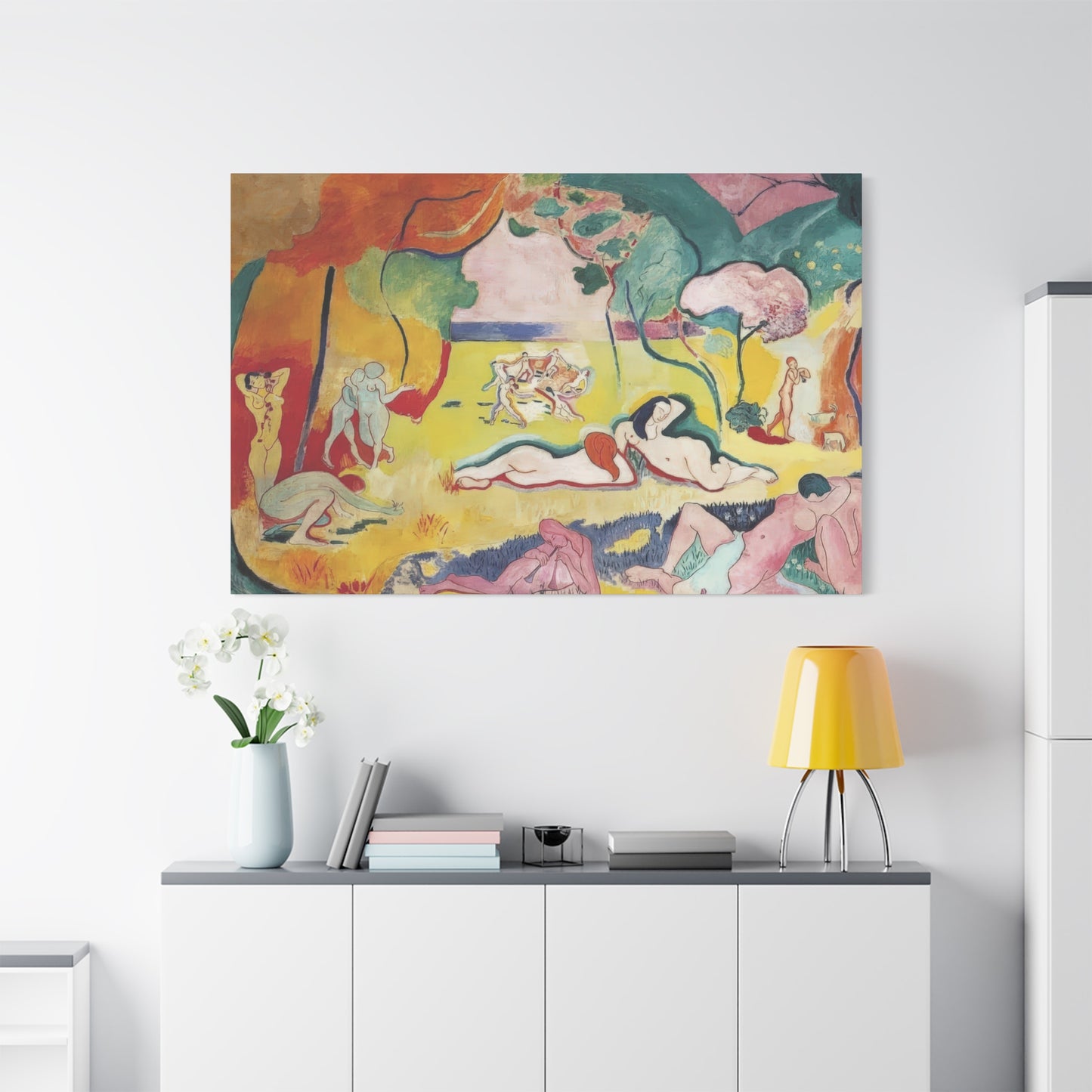 Matisse, Henri - The Joy of Life (1905) - Canvas Block, unframed