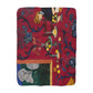 Matisse, Henri - The Dessert Harmony in Red (1908) - Sherpa Fleece Blanket