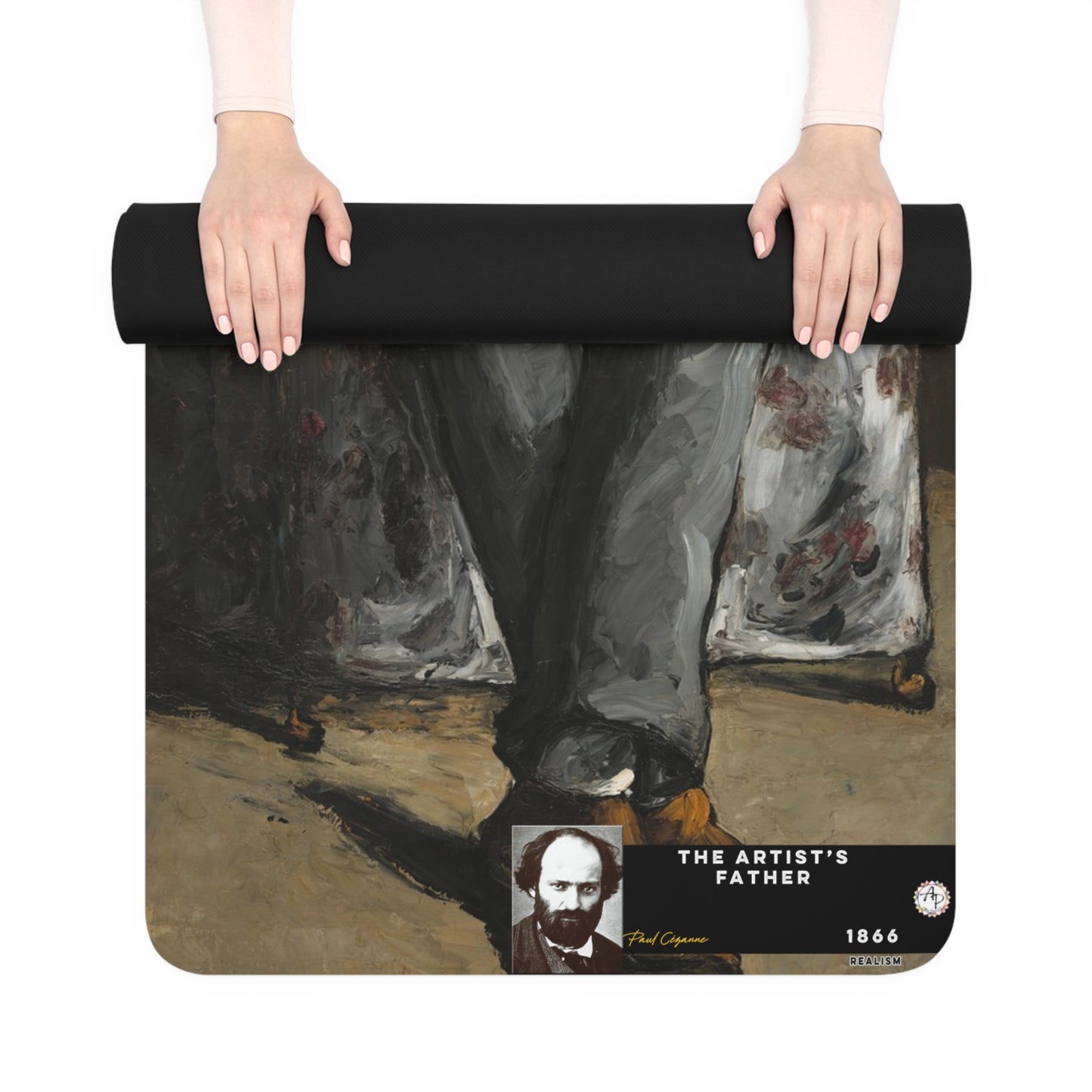 Cézanne, Paul - The Artist’s Father (1866) - Rubber Yoga Mat
