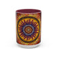 Pacio, Adam - Solar Disc Mandala - Colorful Accent Mugs