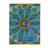 Melek Taus Mandala - Arctic Fleece Blanket