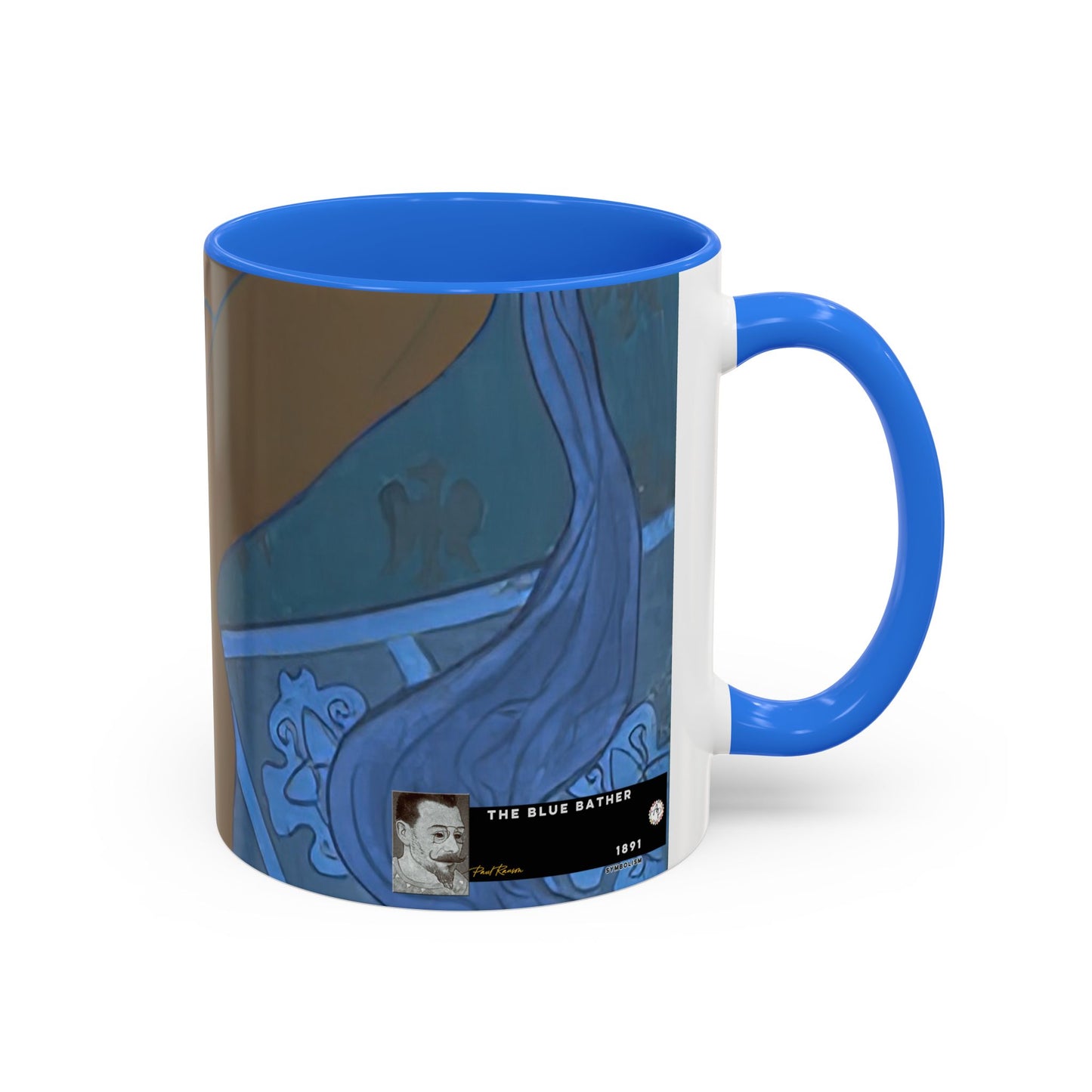 Ranson, Paul - The Blue Bather (1891) - Colorful Accent Mugs