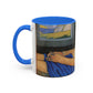 Filiger, Charles - The Recumbent Christ (1895) - Colorful Accent Mugs